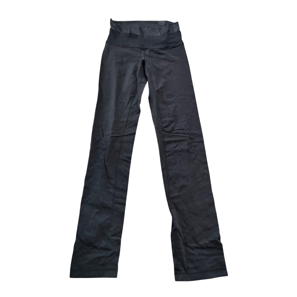 Lululemon Black Yoga Pants High‎ Waist Athletic Leggings Womens